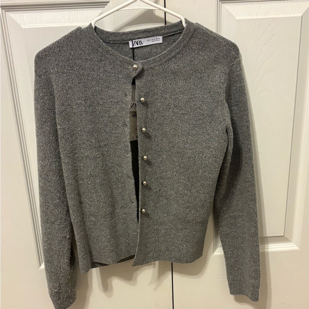 Zara button up cardigan